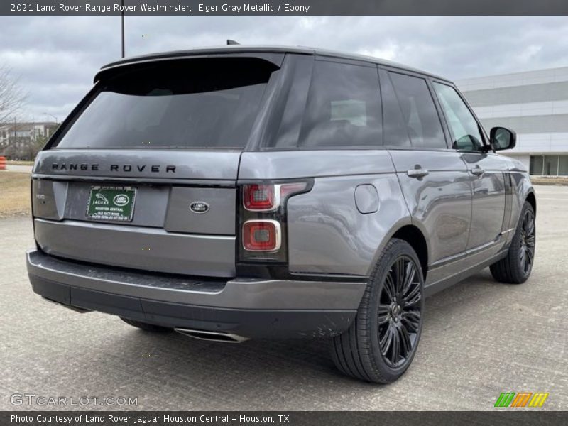 Eiger Gray Metallic / Ebony 2021 Land Rover Range Rover Westminster