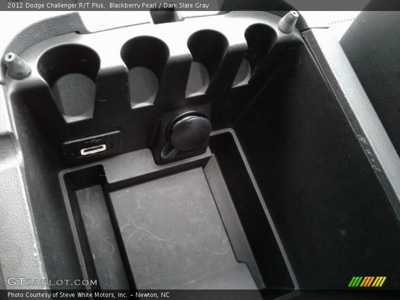 Blackberry Pearl / Dark Slate Gray 2012 Dodge Challenger R/T Plus
