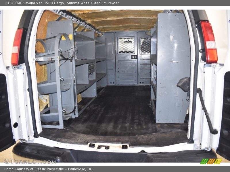 Summit White / Medium Pewter 2014 GMC Savana Van 3500 Cargo