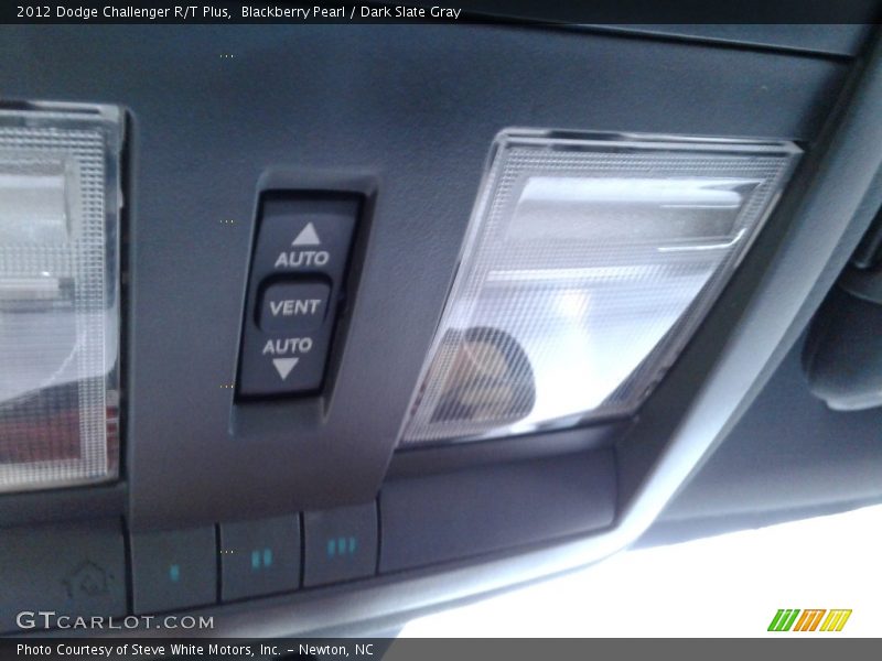 Blackberry Pearl / Dark Slate Gray 2012 Dodge Challenger R/T Plus