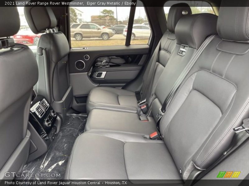 Rear Seat of 2021 Range Rover Westminster