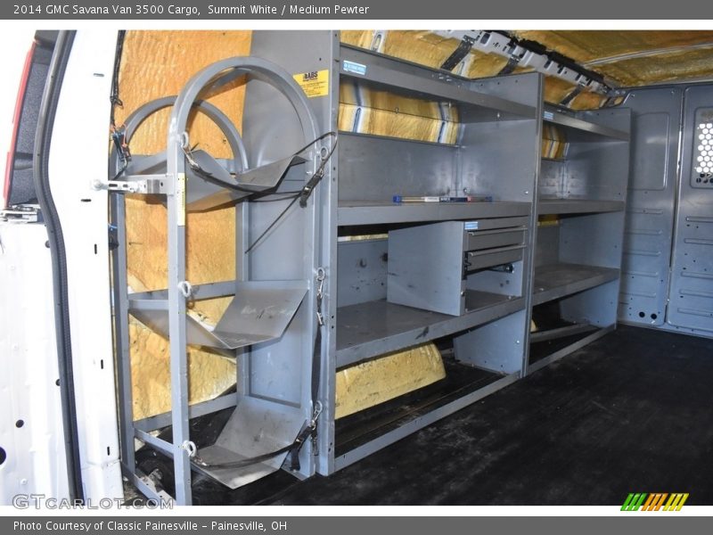 Summit White / Medium Pewter 2014 GMC Savana Van 3500 Cargo
