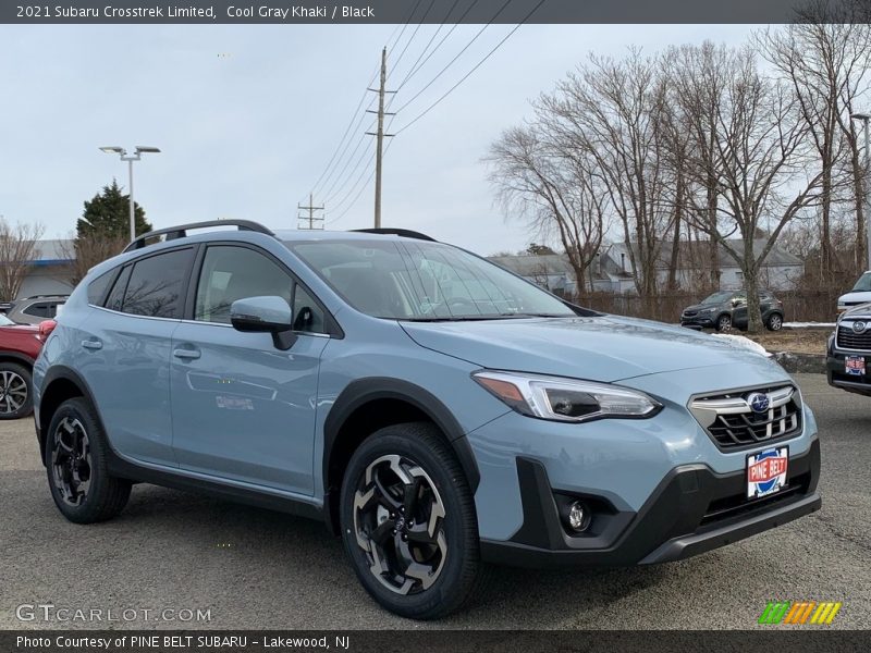 Cool Gray Khaki / Black 2021 Subaru Crosstrek Limited