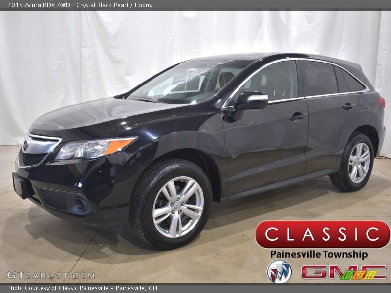 Crystal Black Pearl / Ebony 2015 Acura RDX AWD