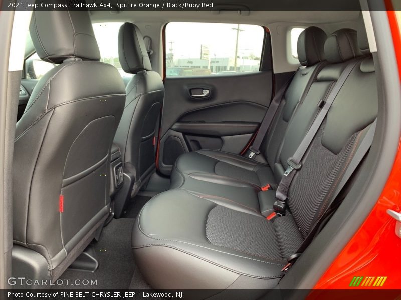 Spitfire Orange / Black/Ruby Red 2021 Jeep Compass Trailhawk 4x4