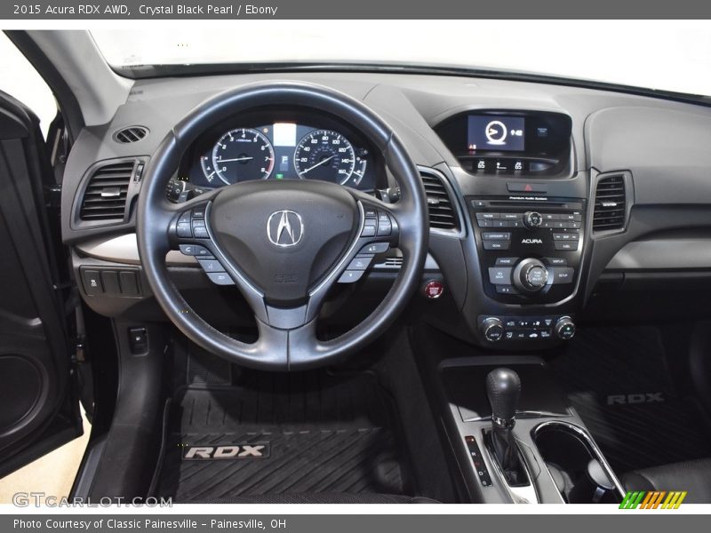 Crystal Black Pearl / Ebony 2015 Acura RDX AWD