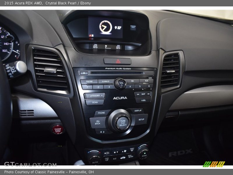 Crystal Black Pearl / Ebony 2015 Acura RDX AWD