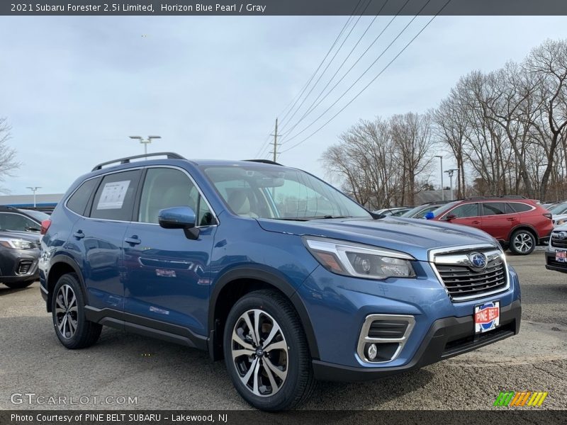 Horizon Blue Pearl / Gray 2021 Subaru Forester 2.5i Limited