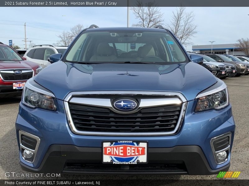 Horizon Blue Pearl / Gray 2021 Subaru Forester 2.5i Limited