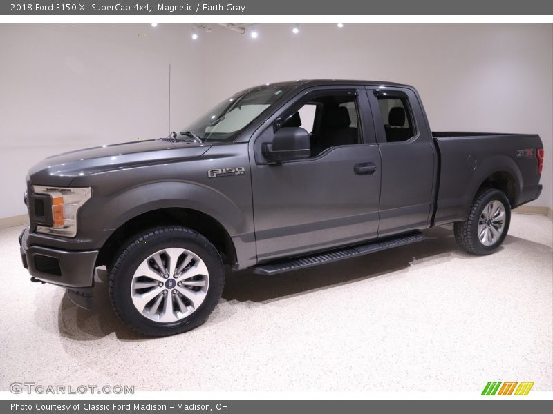 Magnetic / Earth Gray 2018 Ford F150 XL SuperCab 4x4