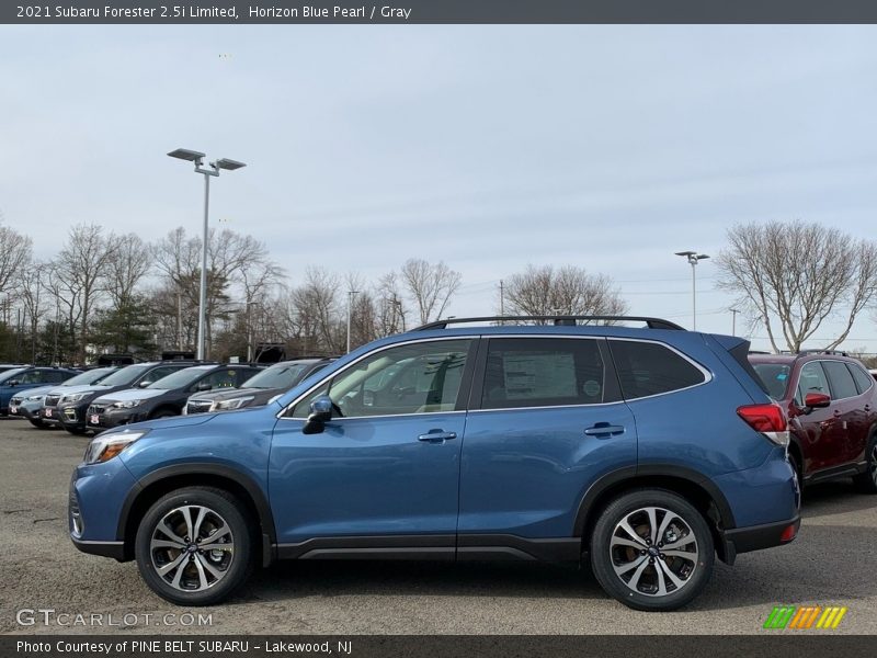 Horizon Blue Pearl / Gray 2021 Subaru Forester 2.5i Limited