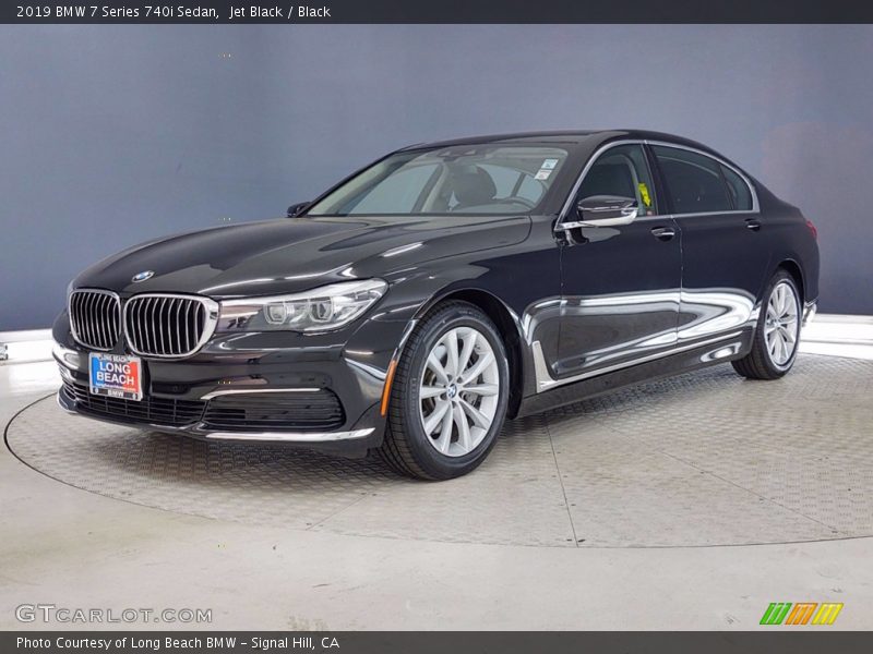 Jet Black / Black 2019 BMW 7 Series 740i Sedan