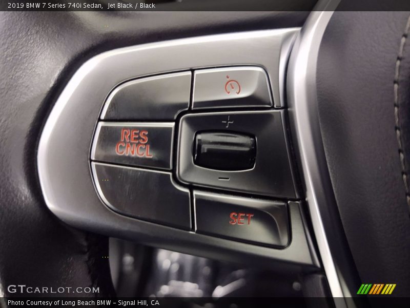 Jet Black / Black 2019 BMW 7 Series 740i Sedan