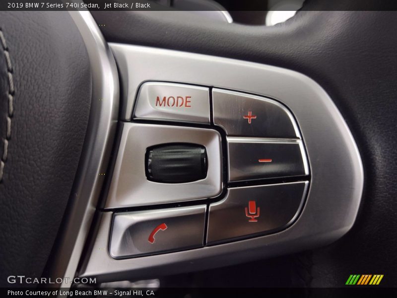 Jet Black / Black 2019 BMW 7 Series 740i Sedan