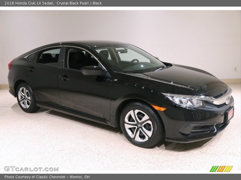 Front 3/4 View of 2018 Civic LX Sedan