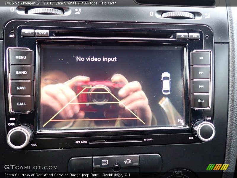 Candy White / Interlagos Plaid Cloth 2006 Volkswagen GTI 2.0T