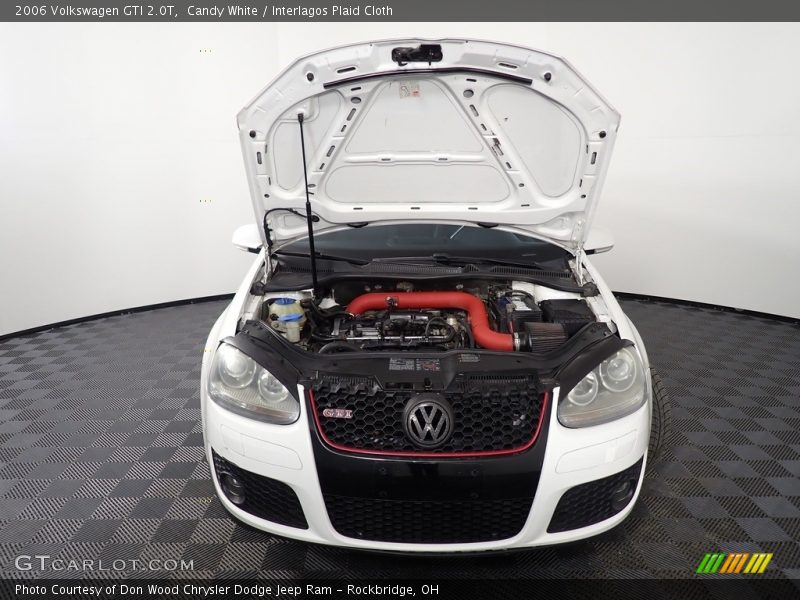 Candy White / Interlagos Plaid Cloth 2006 Volkswagen GTI 2.0T