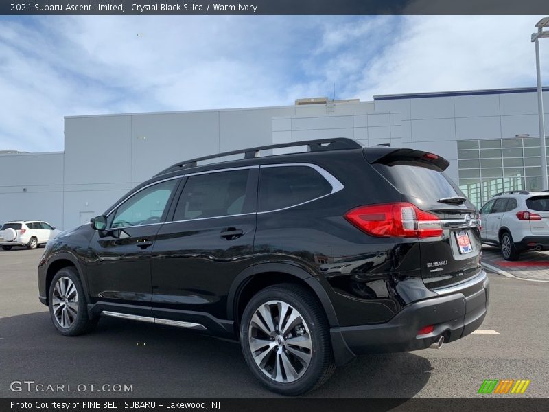 Crystal Black Silica / Warm Ivory 2021 Subaru Ascent Limited