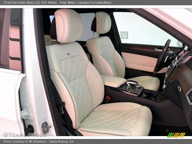 Polar White / designo Porcelain/Black 2018 Mercedes-Benz GLS 450 4Matic