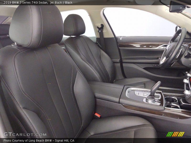Jet Black / Black 2019 BMW 7 Series 740i Sedan