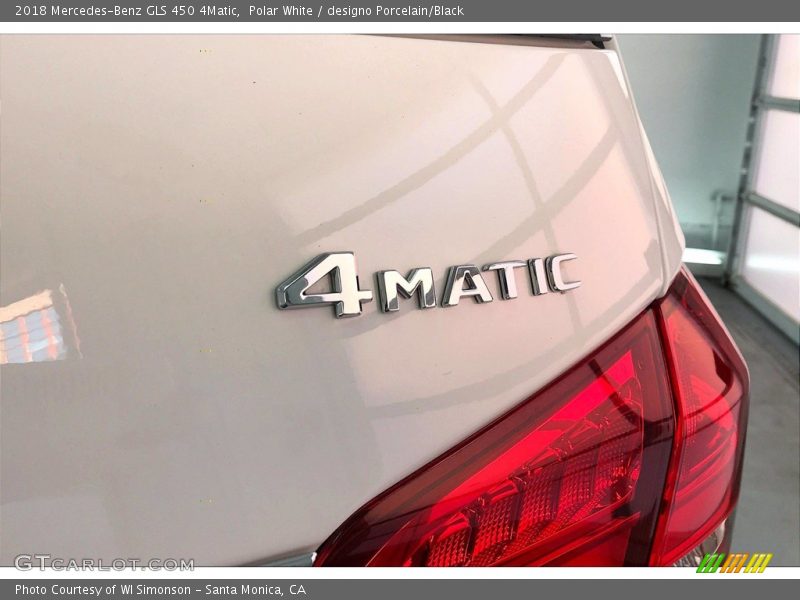Polar White / designo Porcelain/Black 2018 Mercedes-Benz GLS 450 4Matic