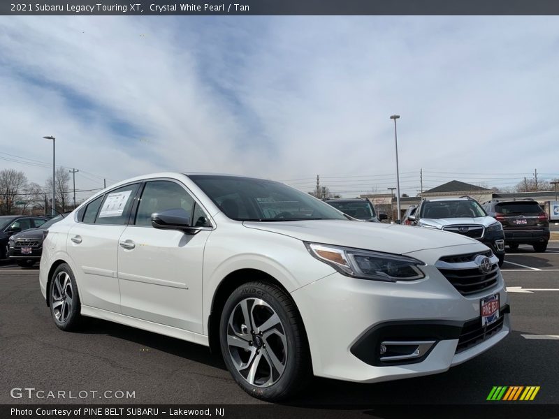 Crystal White Pearl / Tan 2021 Subaru Legacy Touring XT
