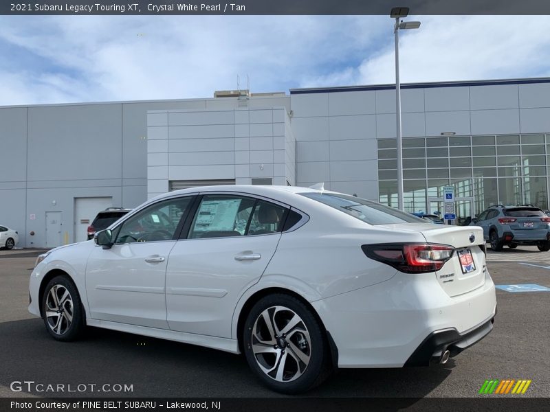 Crystal White Pearl / Tan 2021 Subaru Legacy Touring XT