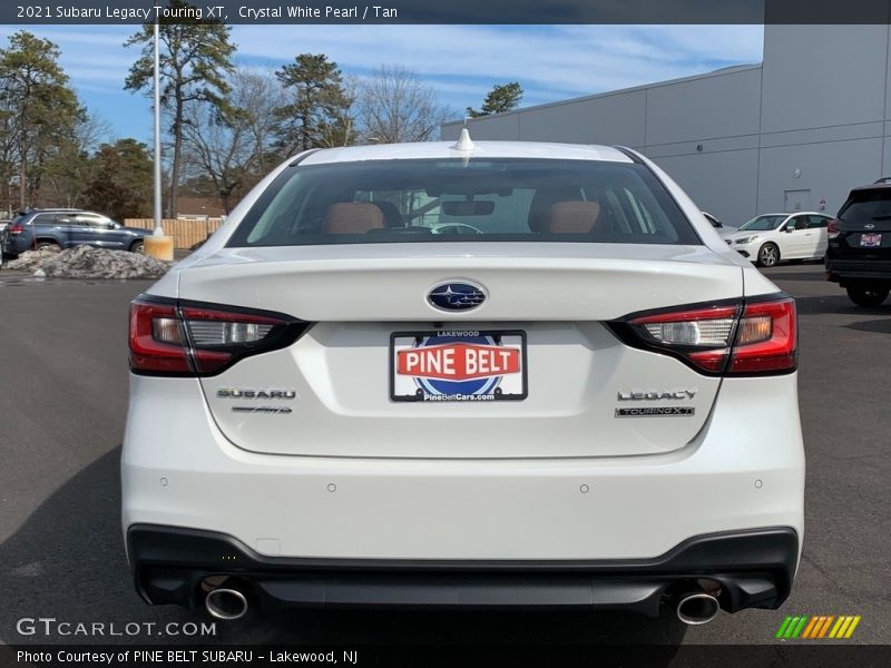 Crystal White Pearl / Tan 2021 Subaru Legacy Touring XT