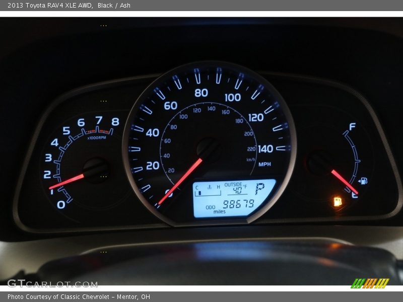 Black / Ash 2013 Toyota RAV4 XLE AWD