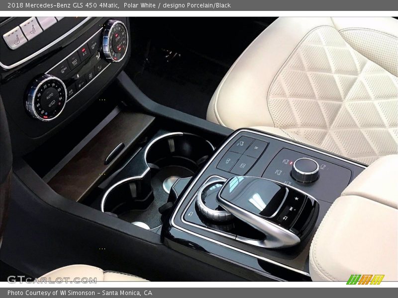 Polar White / designo Porcelain/Black 2018 Mercedes-Benz GLS 450 4Matic