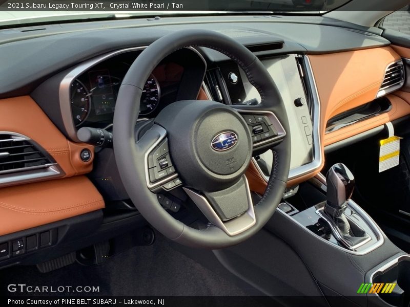 Crystal White Pearl / Tan 2021 Subaru Legacy Touring XT