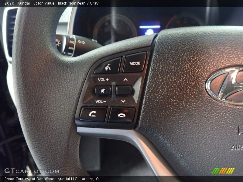 Black Noir Pearl / Gray 2020 Hyundai Tucson Value