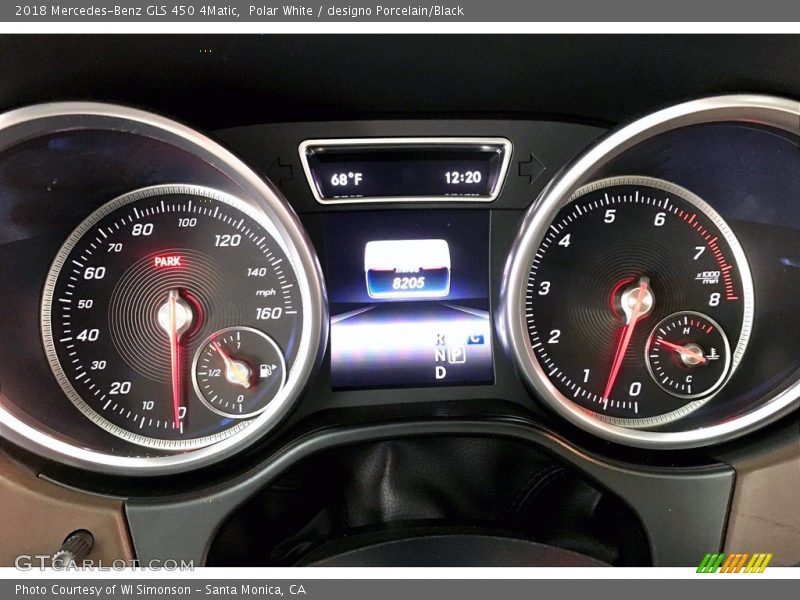  2018 GLS 450 4Matic 450 4Matic Gauges