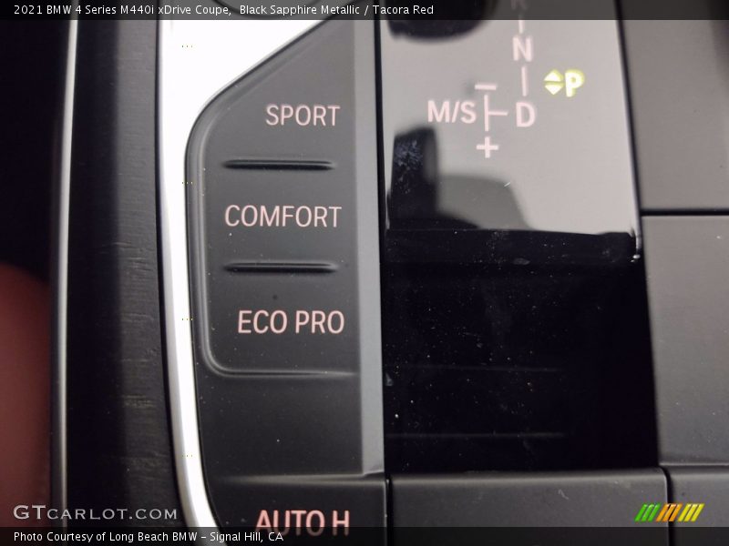 Controls of 2021 4 Series M440i xDrive Coupe