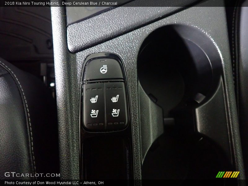 Deep Cerulean Blue / Charcoal 2018 Kia Niro Touring Hybrid