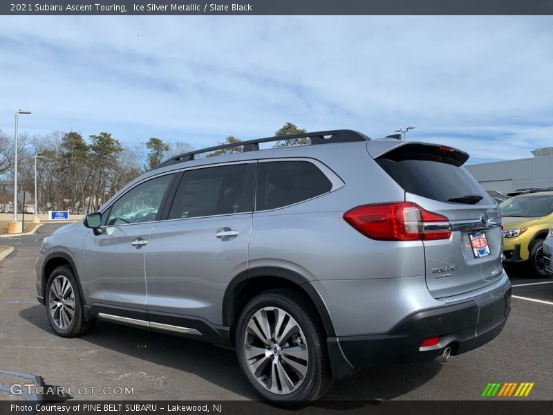 Ice Silver Metallic / Slate Black 2021 Subaru Ascent Touring