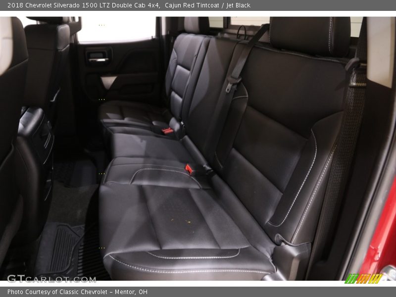 Cajun Red Tintcoat / Jet Black 2018 Chevrolet Silverado 1500 LTZ Double Cab 4x4
