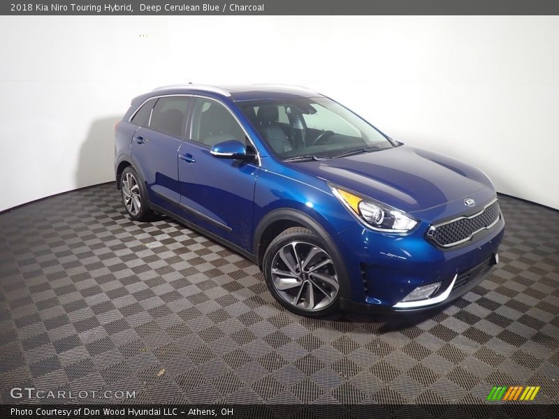 Deep Cerulean Blue / Charcoal 2018 Kia Niro Touring Hybrid