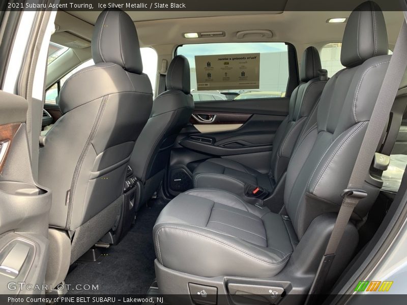 Ice Silver Metallic / Slate Black 2021 Subaru Ascent Touring