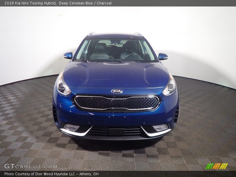 Deep Cerulean Blue / Charcoal 2018 Kia Niro Touring Hybrid