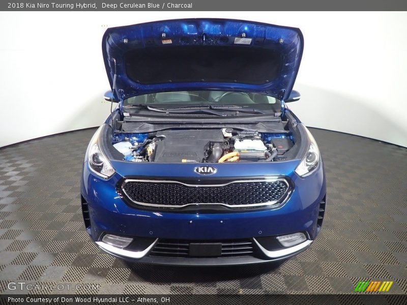 Deep Cerulean Blue / Charcoal 2018 Kia Niro Touring Hybrid