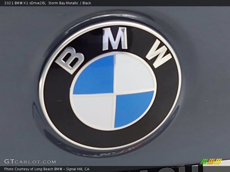 Storm Bay Metallic / Black 2021 BMW X1 sDrive28i
