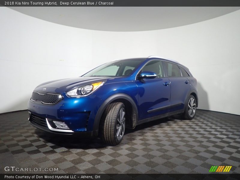Deep Cerulean Blue / Charcoal 2018 Kia Niro Touring Hybrid