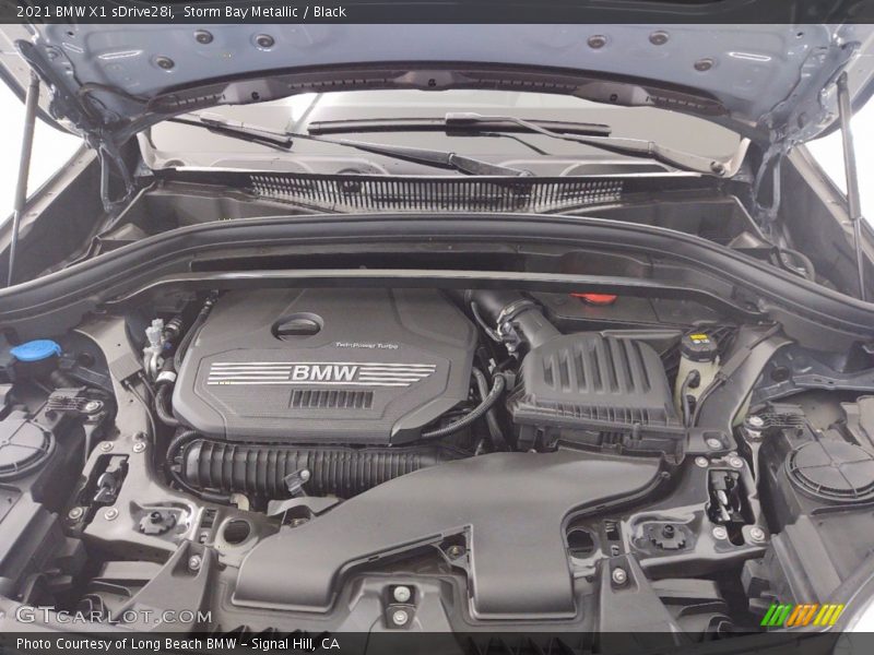  2021 X1 sDrive28i Engine - 2.0 Liter TwinPower Turbocharged DOHC 16-Valve Inline 4 Cylinder