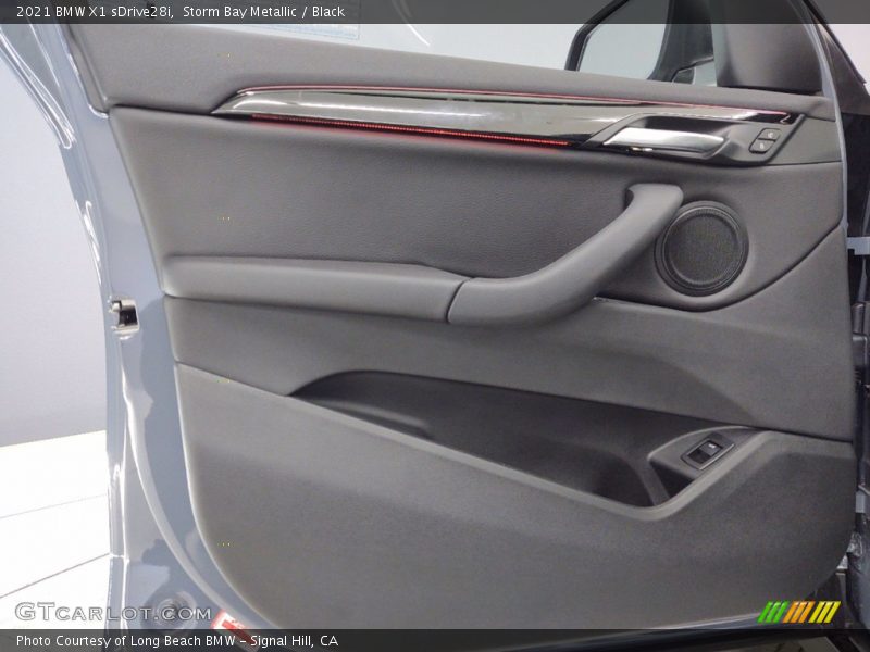 Storm Bay Metallic / Black 2021 BMW X1 sDrive28i