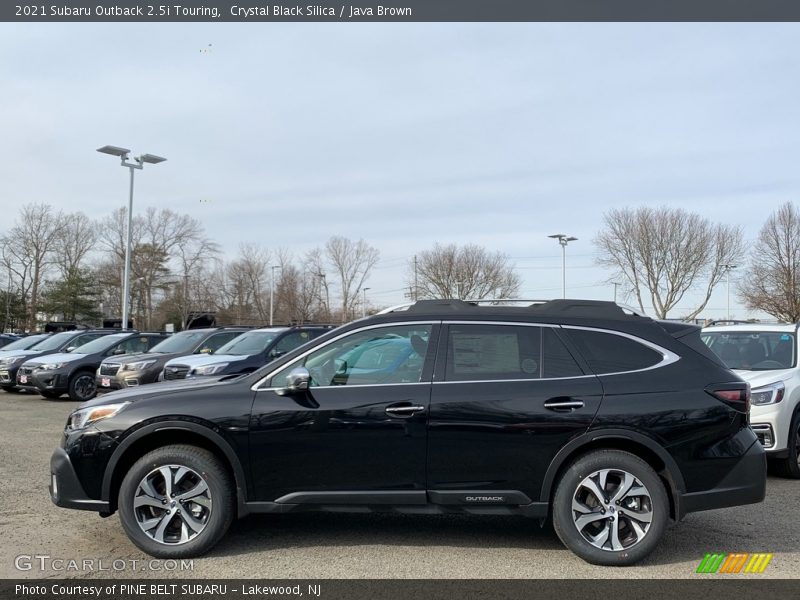  2021 Outback 2.5i Touring Crystal Black Silica