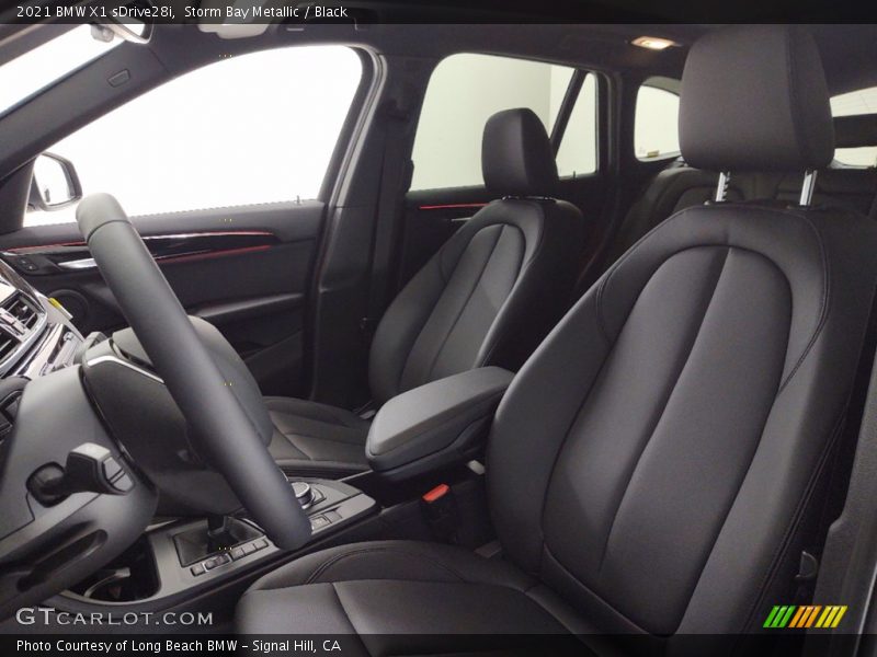 Storm Bay Metallic / Black 2021 BMW X1 sDrive28i