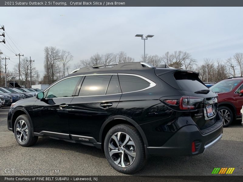 Crystal Black Silica / Java Brown 2021 Subaru Outback 2.5i Touring
