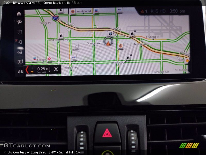 Navigation of 2021 X1 sDrive28i
