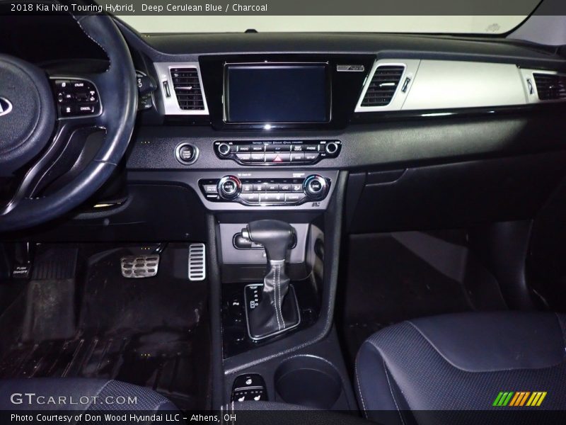 Deep Cerulean Blue / Charcoal 2018 Kia Niro Touring Hybrid